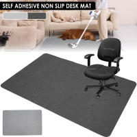 Alfombra De Silla De Computadora Antideslizante Autoadhesiva Protectora Para Escritorio Y Juego Resistente Al Desgaste Matriz De Bambú - details 0