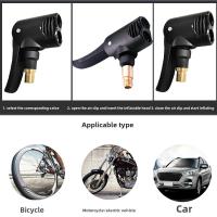 Adaptador De Bombín Para Bicicleta Y Motocicleta 2 En 1 Conector De Válvula De Aire Accesorios De Automóvil Inflador De Bicicleta - details 2