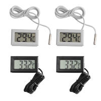 Termómetro Digital LCD Mini Con Probeta Impermeable Sensor De Temperatura Para Acuario Nevera Y Exteriores Medidor De Temperatura Interior Y Exterior - details 0