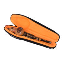 Flauta De Bambú Negro Hecha a Mano En China Hulusi Gourd Cucurbit Para Principiantes Y Amantes De La Música Con Estuche Clave De C - details 7