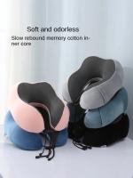 Almohada De Viaje Suave En Forma De U De Memoria De Espuma Colchón De Cuello Para Salud Cuidado Del Cuello Y Del Cervical Para Avión - details 5