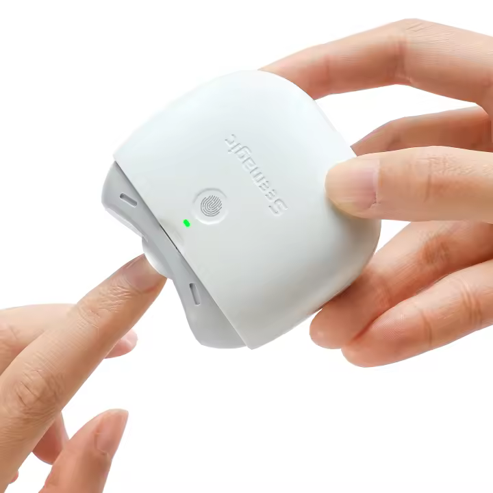 Tijeras Eléctricas Automáticas Seemagic Para Uñas Con Luz Cortador De Uñas Manicura Para Bebés Y Adultos Herramientas Corporales - 1