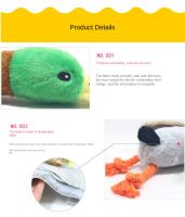 Juguete Masticable Para Perros Peluche Lindo Con Sonido De Pato Juguete Masticable De Animales Sueltos Para Limpieza Dental - details 2