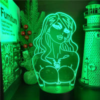 Lámpara LED De Ilusión 3D Anime Fullmetal Alchemist Cambio De Color Para Decoración De Habitación Infantil Luz Nocturna De Mesa - details 8
