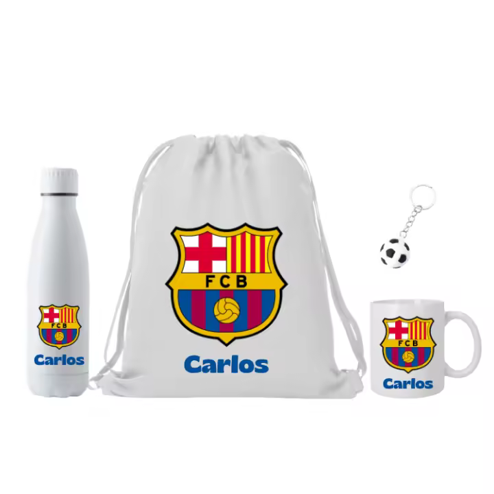 Fútbol Club Barcelona FCB - Artículo de regalo - Diseño FCB + nombre (Dejar nombre en chat o notas) - 1