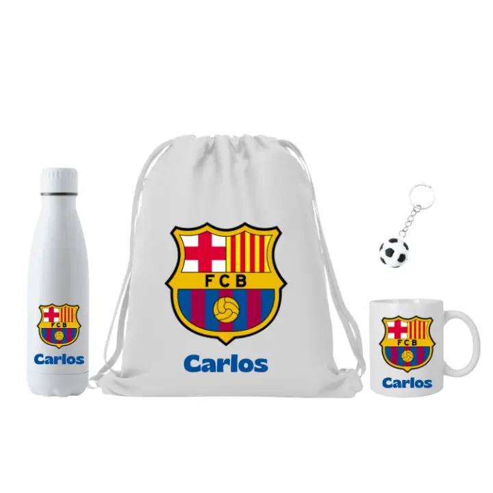 Fútbol Club Barcelona FCB - Artículo de regalo - Diseño FCB + nombre (Dejar nombre en chat o notas) - 1