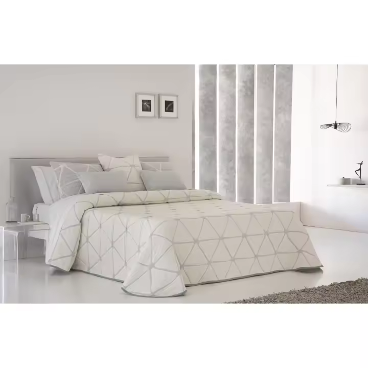 JVR - COLCHA TIPO 10 modelo GEOX - Tejido Jacquard Pique - Fabricado en España - Cama 90/105/135/150/160/180 - 1