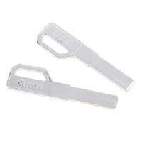 2PCS Bloque De Contraseña De Huella Dactilar Para Cerradura De Manija Llave Super D Compatible Con Tablero De Luz Plano Multi-tracks - details 2
