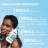 Garnier Pure Active Gel limpiador Hidratante con Ácido Hialurónico, Ceramida y Arcilla elimina impurezas, grasa y maquillaje - 250ml - details 0