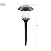 Aktive - Set 2 balizas solares LED 6 lúmenes, emiten luz cálida, iluminación ambiental con estaca, sin cableado, alcance 1 metro, autonomía hasta 8 horas, resistente al agua (IP44), ideal para caminos y jardines - details 3
