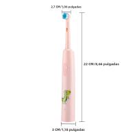 Cepillo De Dientes Eléctrico Inteligente Para Niños Con 4 Cabezas De Limpieza Rotativa Suave 3 Modos De Limpieza Tiempo De Cepillado - details 10