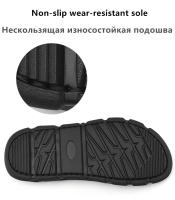 Zapatos De Cuero Genuino Para Hombres Sandalias Clásicas De Verano Para Exterior Caminar Transpirables Sandalias De Hombre - details 7