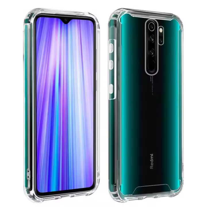 Funda Compatible con XIAOMI REDMI NOTE 8 PRO Premium Reforzada Silicona Transparente Protección Duradera Delgada y Funcional - 1