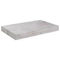 vidaXL Estante flotante de pared MDF 23x23,5x3,8 cm Blanco brillante, negro brillante, gris brillante Mueble Almacenaje Estantería para Oficina, Estudio, Dormitorio Estantería/Librería/ mueble de Almacenamiento - details 1