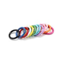 5Pcs/Lote Anillos Metálicos Abrepuertas 21 Colores Clip De Cadena Para Perros Conector De Joyería DIY Hebilla De Llavero Con Resorte - details 4