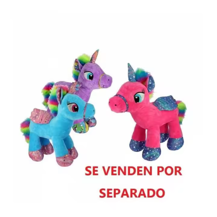 PELUCHE BIMAR UNICORNIO CON ALAS 45X38 (VARIOS MODELOS) - 1