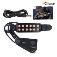 Transductor Magnético Para Guitarra Acústica Con Control De Volumen Y Cable De Audio 12-Hole P-011 Pickup De Sonido De Agujero - details 0