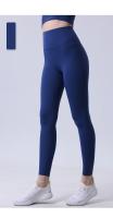 High Waist Leggings De Nylon Para Gimnasio Y Yoga Sensación De Desnudez Trousers Largos Para Mujer Push up Tights Fitness - details 9