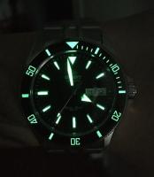 Reloj de buceo Automático Hombre Orient Kamasu RA-AA0003R dial rojo 42mm buceo correa acero 200m water resist RA-AA0003R19B - details 6