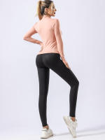 Ropa De Yoga Para Mujer Secado Rápido Alta Calidad Para Otoño E Invierno Deporte De Gimnasio Running Mañana Top Profesional - details 13