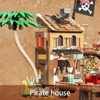 Juguetes De Construcción De Barco Pirata Con Tema De Wharf Para Niños De 8 a 12 Años Conjunto De Bloques De Ciudad 868 Piezas Calendario De Advenimiento - details 2