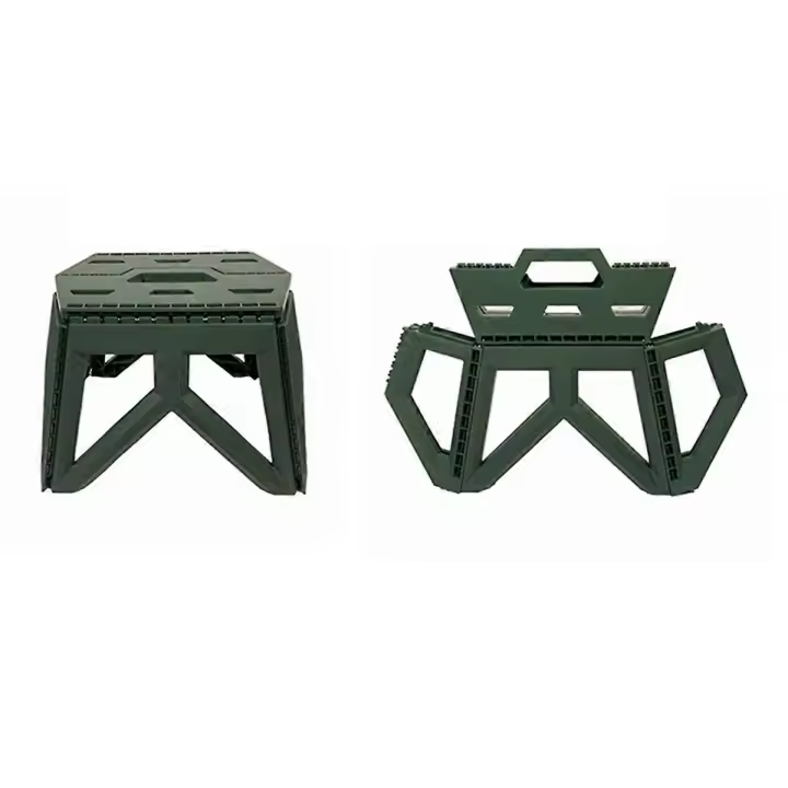 Taburete plegable portátil para actividades al aire libre-Silla de carga alta para acampar, pesca, Playa - 1