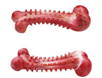 Juguetes Resistentes Para Masticar Para Perros Grandes Sabor a Carne Indestructibles Bonecos De Limpieza De Dientes Para Perros Juguetes Para Masticar - details 7