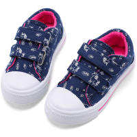 Zapatillas De Lona Para Niños Y Niñas Con Doble Correa De Dibujos Animados Zapatos Casuales Transpirables Y De Secado Rápido Para Edades 7-12m a 12+y - details 4