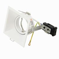 Luz De Techo LED Redonda Cuadrada Recubierta MR16 GU10 En Blanco Y Negro Ajustable Marco De Luz Spot LED Para Iluminación Doméstica - details 9