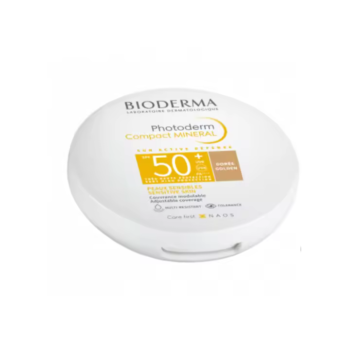 Photoderm Compacto MINERAL SPF50+ Dorado , 40 ml. - Bioderma - 1