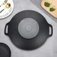 Plato De Asado Al Aire Libre Para Camping Y Pícnic Sartén Portátil De Barbacoa Para Carne Plataforma De Cocina Aluminio Resistente a La Calor - details 4