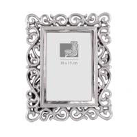 Portafotos 10 x 15 plateado calado - ideal para regalo o para cuidar cada detalle de tu hogar recordando los momentos especiales con tus seres queridos - details 0
