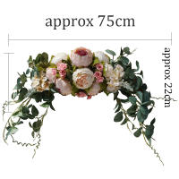 Arco De Boda Artificial De Champán Con Peonía Y Rosa DIY Decoración De Flores Para Fiesta Casamiento Bohemia Hogar Navidad - details 6