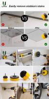 Juego De Cabezas De Cepillo Eléctrico Para Limpieza De Coche Y Hogar Kit De Limpieza Para Cocina Baño Y Toilette Material De Níquel De Cobre Eco-amigable - details 12