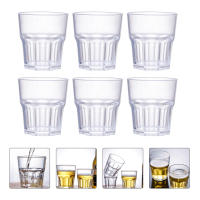 6Pcs Copas De Whiskey Acrílicas Copas De Espiritus Inquebrantables Cucharas De Cerveza Para Bebida Alcoholica Utensilios De Barra - details 3