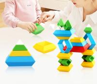 Juguetes Educativos Para Niños Bloques De Construcción Creativos Pyramide Plegable Con Música Material Plástico Sin Batería - details 7