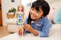 Barbie Fashionista 208 Síndrome Down Vestido Flores Mattel HJT05 - details 5