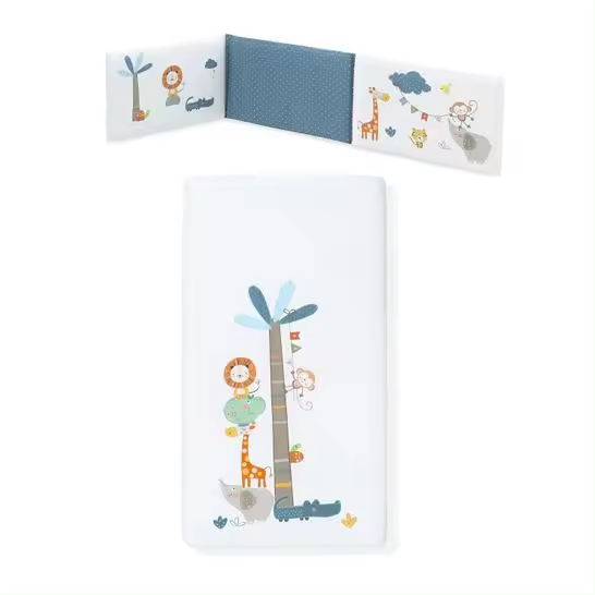 INTERBABY SET DE 2 PIEZAS FUNDA NORDICA CON RELLENO + CHICHONERA MODELO  LEON PALMERA - 1