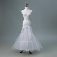 Falda De Novia Con 2 Aros Trailing Vestido De Novia Suelto Poliéster Talla Única Moda Boda Adulto Hot Sale - details 3