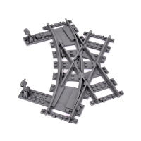 MOC City Juego De Construcción DIY Con Cruce De Ferrocarril Riel Recto Y Curvo Flexible Bloques De Construcción Creativos Para Adultos Y Niños - details 1