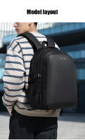 Mochila Para Hombres Y Mujeres Impermeable Y Resistente Al Desgaste Con Gran Capacidad Para Negocios Y Viajes Casual - details 16
