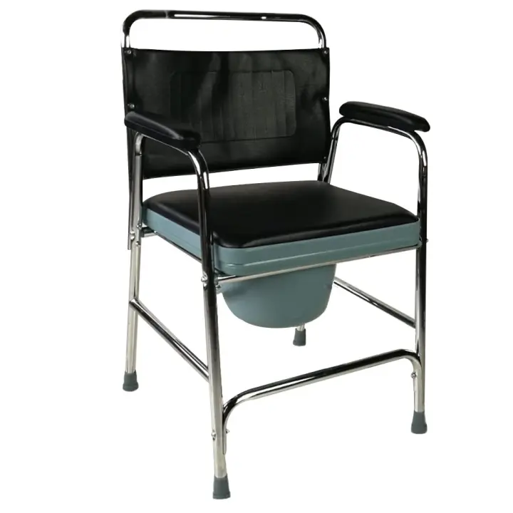 Mobiclinic Velero Silla WC Inodoro adultos Acolchada Tapa Conteras Antideslizantes Acero Marca Española Asiento y Reposabrazos Acolchados Bidet incorporado Personas mayores Portátil - 1