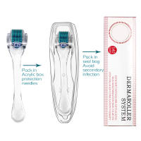 DRS 540 Micro Agujas Roller Derma Microneedle De Titanio Para Rostro Y Cabello Longitud De Agujas 0.2/0.25/0.3mm Mesoroller - details 6