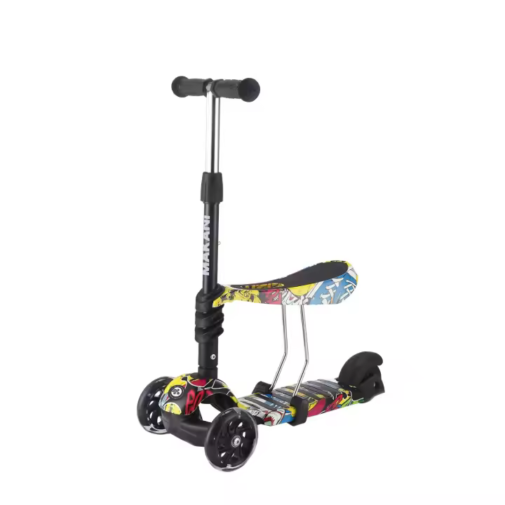 Makani Patinete 3 en 1 Ride and Skate Train – Juega, Rueda y Disfruta - 1