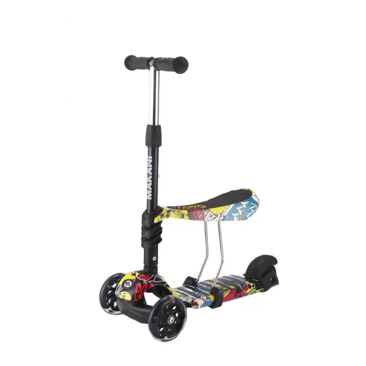 Makani Patinete 3 en 1 Ride and Skate Train – Juega, Rueda y Disfruta - 1