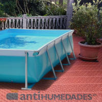 Pack losetas autoventiladas para suelos - Loseta antihumedad para piscinas, duchas, vestuarios, terrazas, camping, trasteros... Medidas: 30x30x1,5cm - ANTIHUMEDADES - details 4