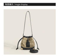Bolso de hombre de gran capacidad para el invierno, estilo retro, con contraste de color, informal - details 8