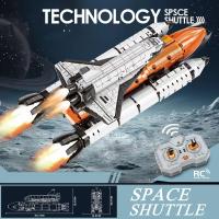 Bloques De Construcción Técnicos De Galaxia RC Nave Espacial Modelo Apollos Descubrimiento Juguetes Para Niños Regalo Para Niños - details 0