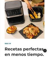 Freidora de Aire sin Aceite 8L Cecotec Cecofry Supreme 8000, 1800 W, 10 menús, Tecnología Perfect Cook, 30ºC - 200ºC, Control táctil. - details 2
