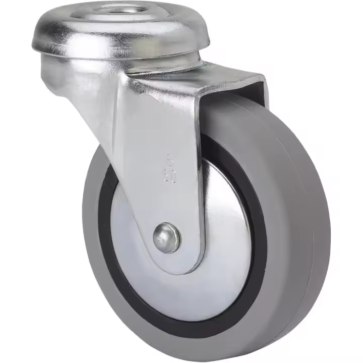 RUEDA 1/0017 S.B.ø 60 GOMA GRIS - 1